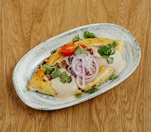 Мини-хачапури с люля из курицы