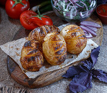 Картофель на углях