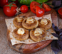 Шампиньоны на углях