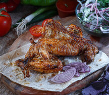 Куриные крылышки на углях