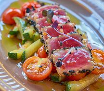 Тунец в сладком чили