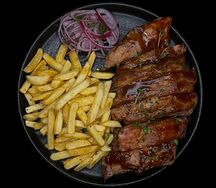 Пикантные ребра BBQ