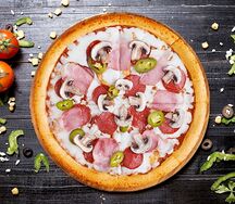 Пицца острая Мясная