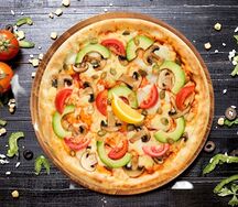 Пицца с авокадо