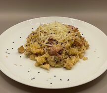 Wok Карбонара с рисом