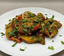Картофель по домашнему с курицей