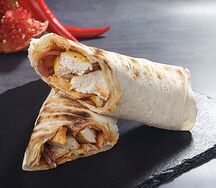 Шашлык из индейки в лаваше