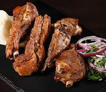 Шашлык из свиных ребер