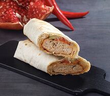 Люля-кебаб из курицы в лаваше