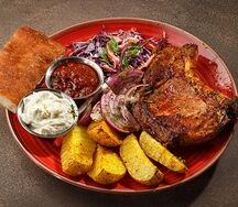 Порция шашлыка из антрекота