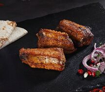 Шашлык из свиных ребер