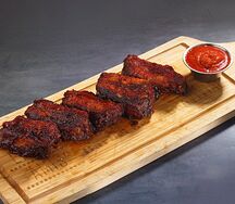 Свиные ребра BBQ