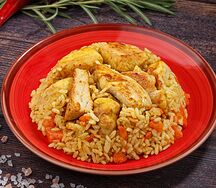 Плов с курицей