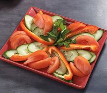 Ассорти свежих овощей