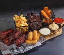 Пивной сет рёбра BBQ