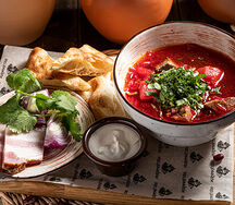 Борщ с говядиной