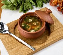 Батумская уха в горшочке