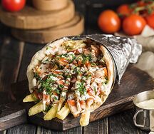 Гирос со свининой