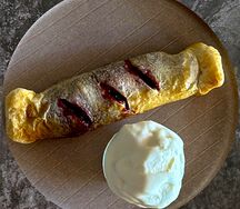 Штрудель с вишней