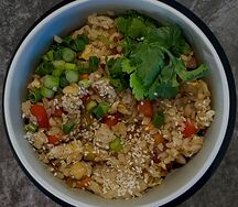 Вок Рис с курицей