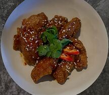 Крылья в соусе 