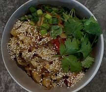 Вок Лапша с курицей