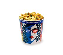 Попкорн соленый стандартный с топпингом