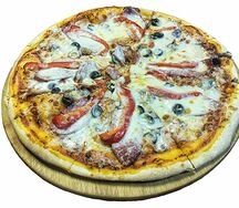 Салями и грибы