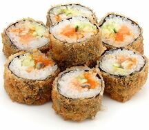 Сливочный лосось 8шт