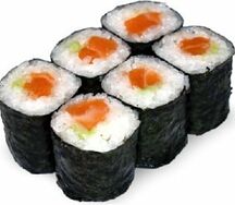 С лососем 6шт