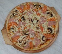 Ветчина с грибами