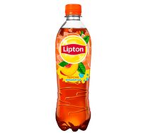 Холодный чай Lipton черный со вкусом персика 