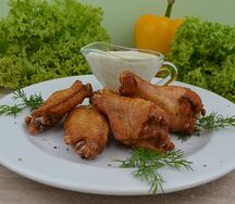 Крылья куриные во фритюре