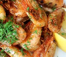 Жареные креветки