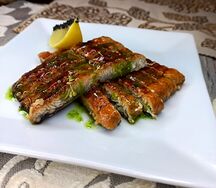 Угорь копченый