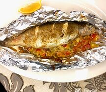 Запеченная форель