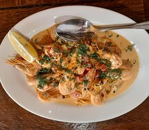 Острые креветки к пиву