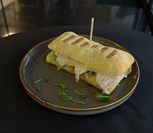 Чиабатта с курицей