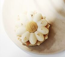 Vegan тарт грейпфрут - ваниль