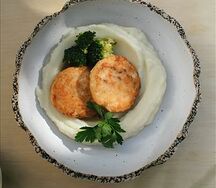 Детские котлеты рыбные