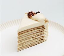 Торт vegan Медовик ванильный