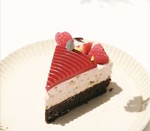 Торт vegan Брауни - ягодный