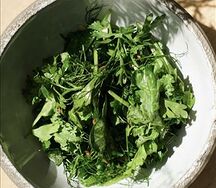 Зеленый салат