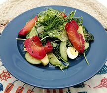 Салат Нисуаз Ред Лосось