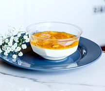 Панна-котта Манго-маракуйя