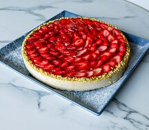 Кростата с клубникой