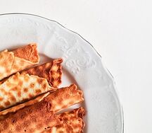 Трубочка со сгущёнкой 