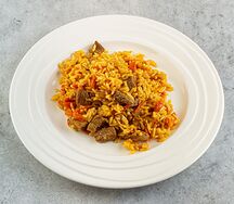 Плов с говядиной