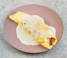 Омлет с говядиной