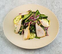 Салат с индейкой